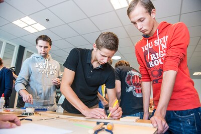 Niemand had het na havodiploma over mbo, toch werkt Thijmen daar fijn: 'Beter dan met je neus in de boeken'