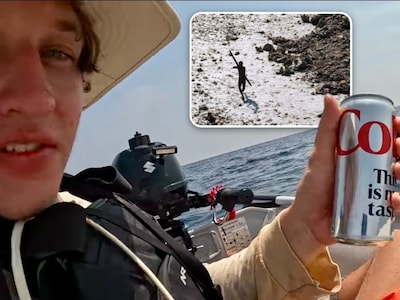 Met blikje cola stapt Amerikaanse youtuber in nieuwste video toch verboden eiland op: 'Mensen mogen denken wat ze willen'