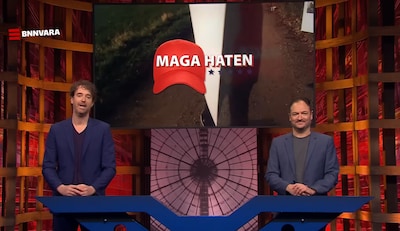 Panelen bij Margraten uit Even tot hier overhandigd aan stichting