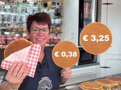 Bakkers van verse stroopwafels snappen niets van spotgoedkope stroopwafels: ‘Dat kan toch niet?’