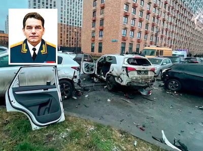 Russische generaal omgekomen bij auto-explosie in Moskou