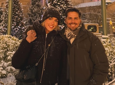 André en Noa in wit sprookjespretpark en Jan graaft zich een weg door de sneeuw