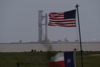 SpaceX blaast testvlucht Starship op het laatste moment af
