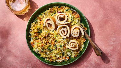 Wat Eten We Vandaag: Vegetarische ‘nasi’ met omelet