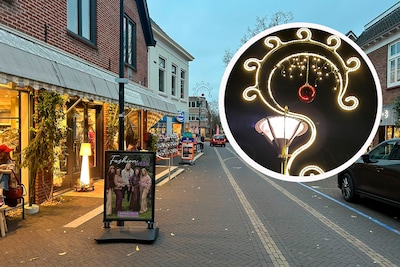 In deze Achterhoekse plaats gaat de feestverlichting pas na 17.00 uur aan, als bijna alle winkels sluiten: ‘Zonde’