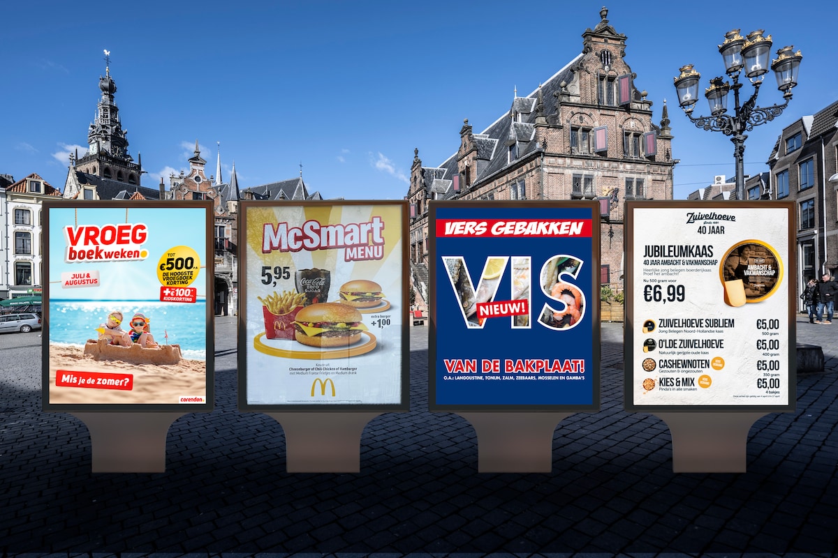 Verbod op vis vlees en zuivelreclame in Nijmegen stuit op te veel