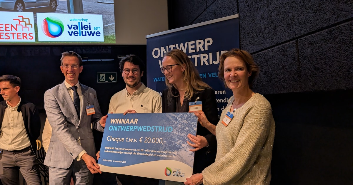 Schrijverswijk in Veenendaal wint ontwerpwedstrijd