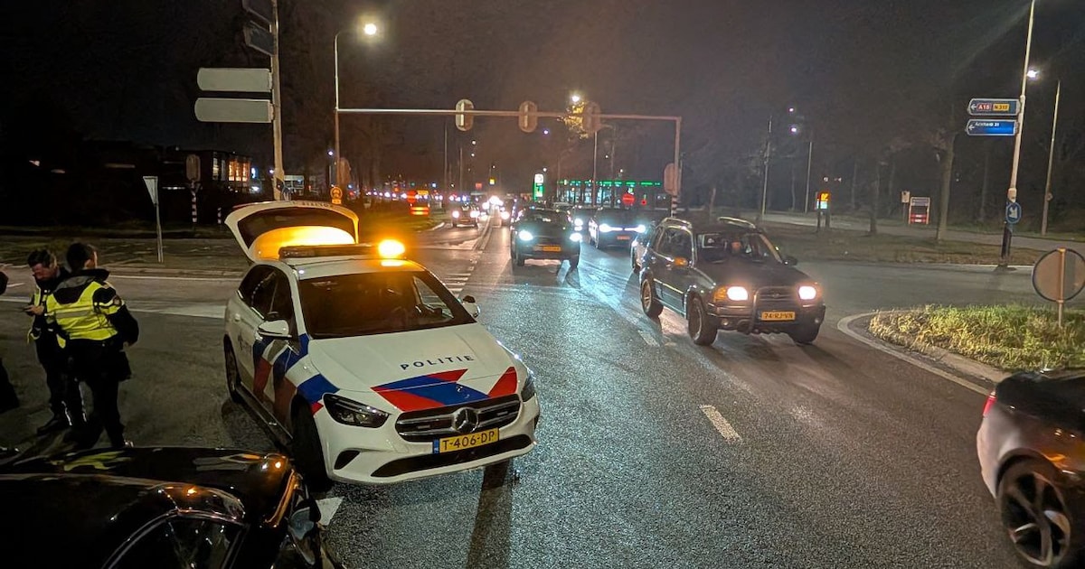 Kettingbotsing met vier auto’s zorgt voor verkeersdrukte in Doetinchem