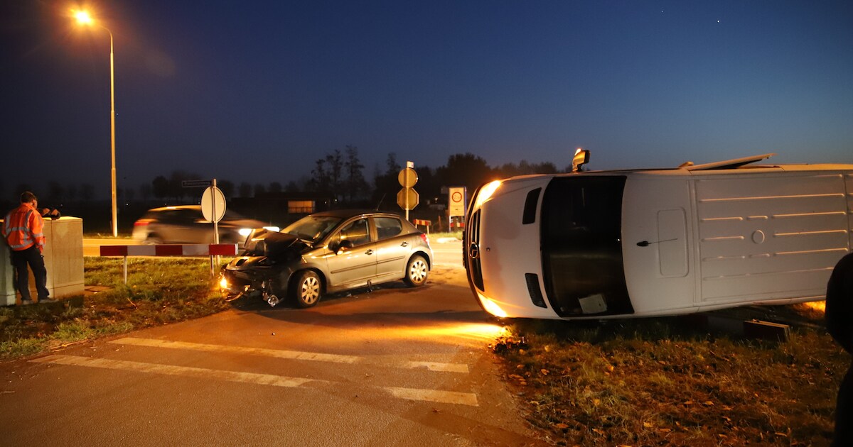 Gewonde bij botsing in Ravenswaaij
