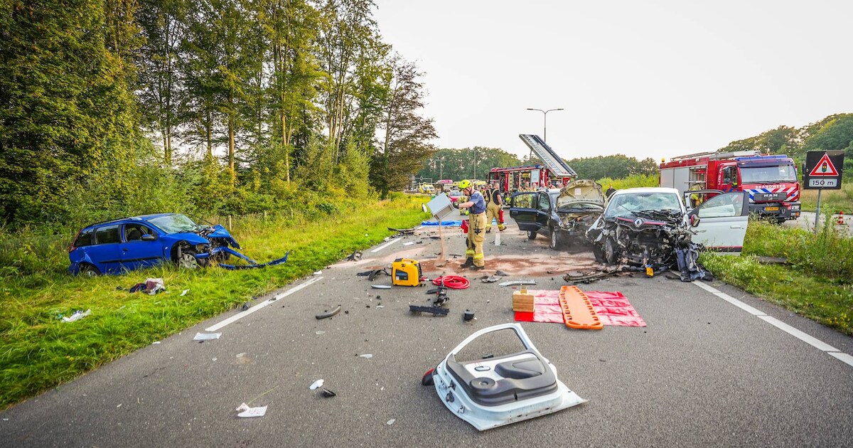 Opnieuw een flink ongeval op N348: ‘Zo heftig als zondag was het nog nooit’