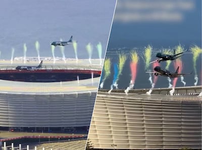 Verbazing om passagiersvliegtuigen die slechts 15 meter boven stadion in Kaapstad vliegen: ‘Geen woorden voor’