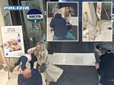 Nachtmerrie van elke ouder: man probeert kind uit handen van moeder te grissen in Italiaanse supermarkt