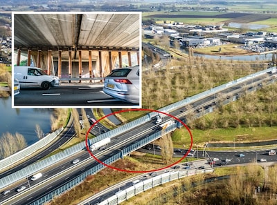 Truckers negeren massaal verbod: elke maand 3400 te zware vrachtwagens over kwetsbare viaducten A12