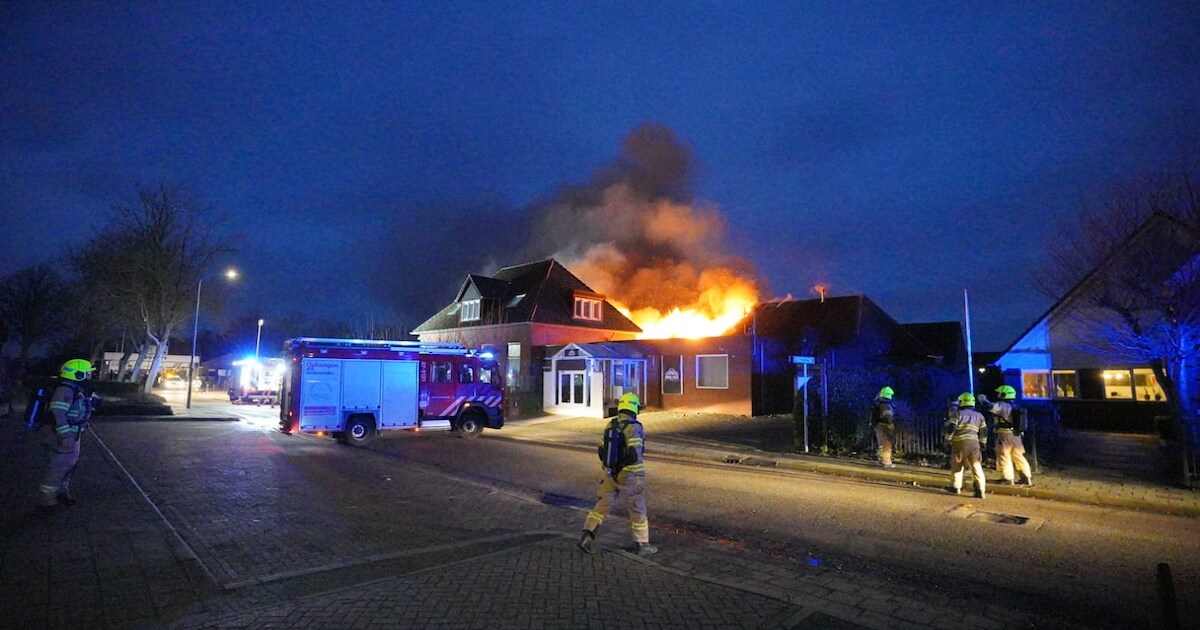 Huurder partycentrum Drempt ziet met pijn in het hart zijn zaak afbranden: ‘Dit is heel heftig’