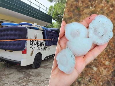 LIVE vakantieblog | Noodweer teistert gebied rond Alpen: code oranje in Frankrijk, hagelstenen van 5 centimeter in Italië