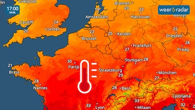 Franse meteorologen bedreigd vanwege ‘te rode weerkaarten’: ‘Klimaatsceptici hebben geen argumenten’