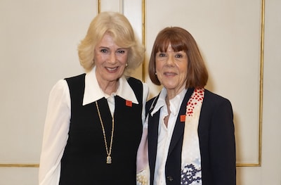 Koningin Camilla ontvangt Gisèle Pelicot en is ‘sprakeloos’ na memoires over jarenlange verkrachtingen