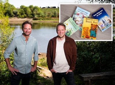 Sander (47) en Remy (41) maken zelf voorleesboekjes: ‘Hij gaat nu niet anders om met woede, maar ik wel’
