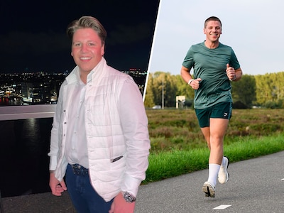Hij woog 134 kilo, nu voltooide Gino de loodzware Ironman: ‘Mijn leven lag in puin’