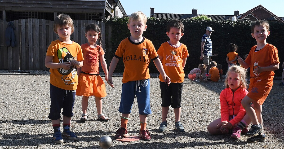 Telraam kleurt Oeffelt oranje tijdens de Koningsspelen