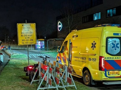 Fatbiker gewond na botsing met auto