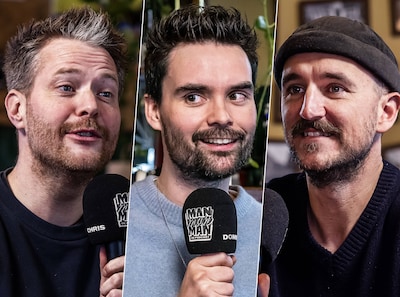 Waarom Chris, Domien en Bas ondanks knallende ruzie tóch in de Ziggo Dome staan met Man man man, de podcast