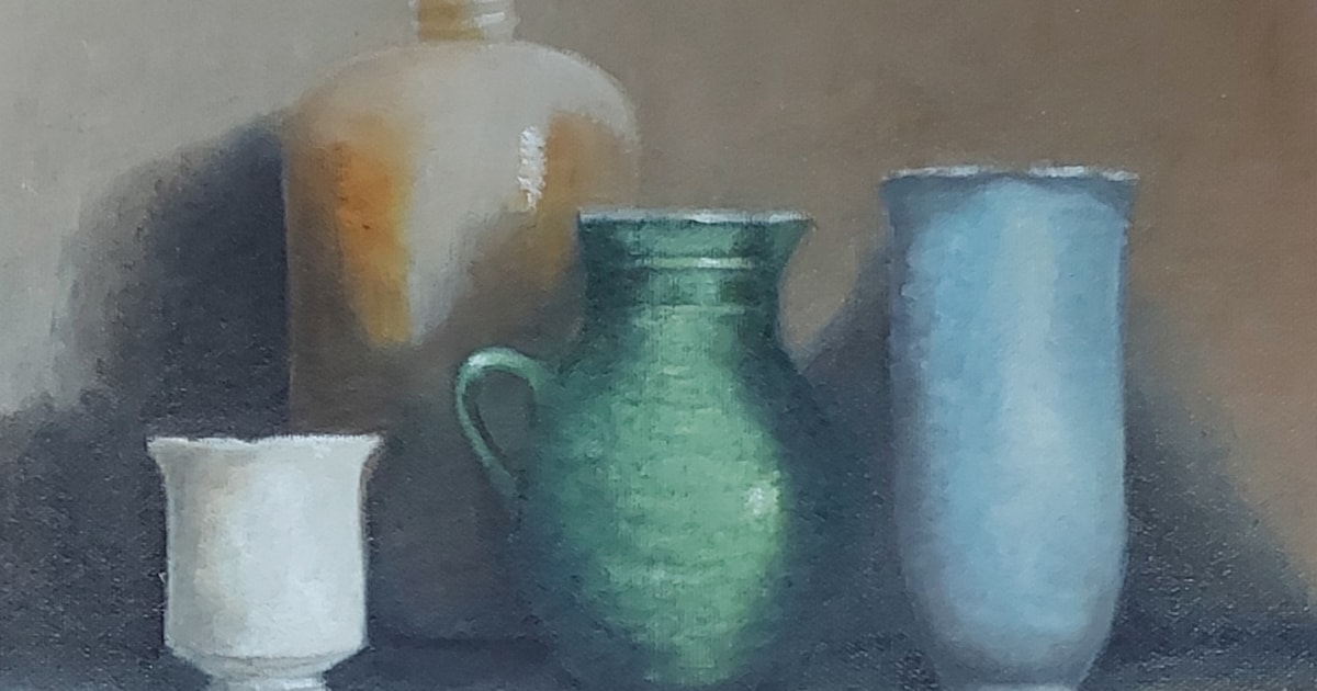 Expositie in kerkje Persingen toont keramiek en schilderkunst