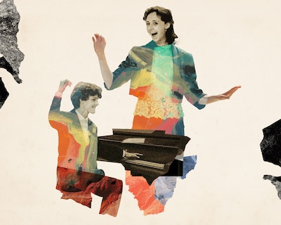 Jonge musici spelen in Arnhem tijdens concours