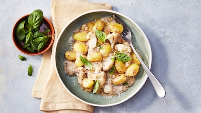 Wat Eten We Vandaag: Gnocchi met truffelsaus en bloemkool
