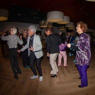 Dansavond in seniorencafé Burgerlust in Nijmegen