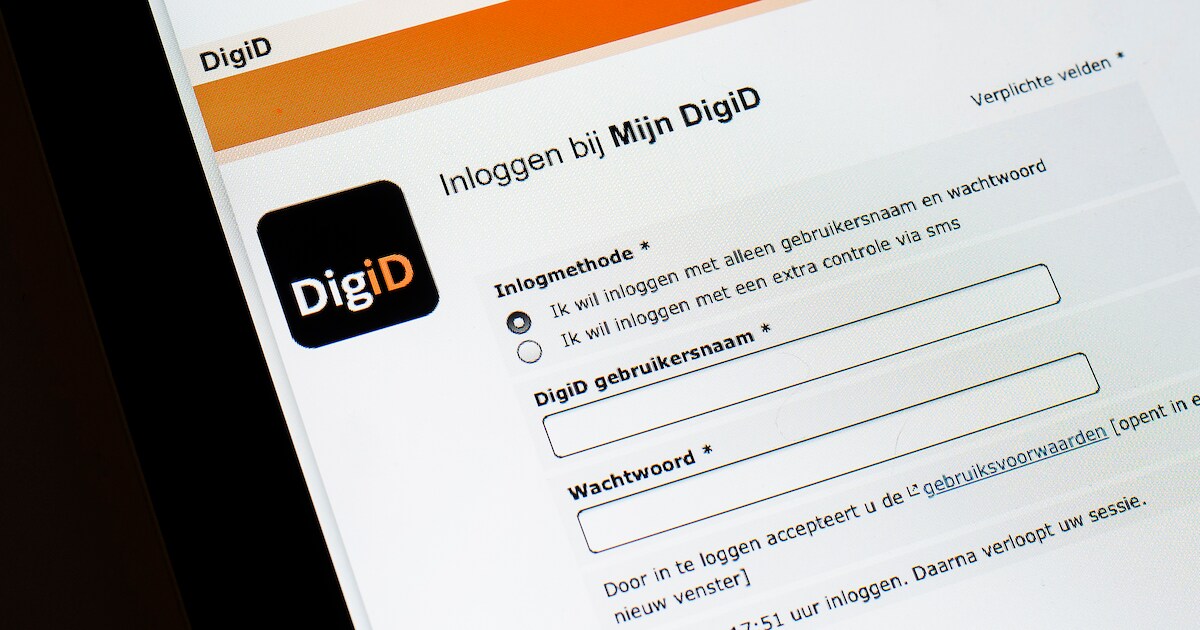 Inloggen op DigiD verloopt beter na verhoging capaciteit | Nieuws | De ...