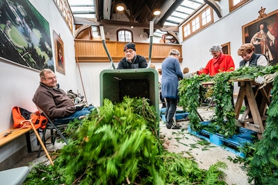 In dit kasteel waan je je in een romantische kerstfilm