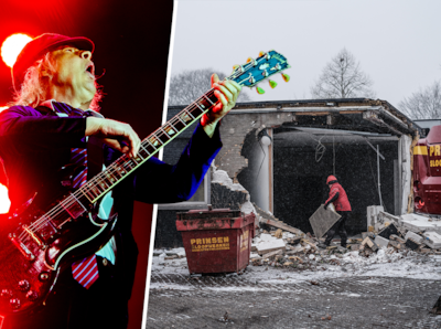 Rocklegende koopt voor 9 ton een kantoor in Aalten en laat het meteen met de grond gelijk maken