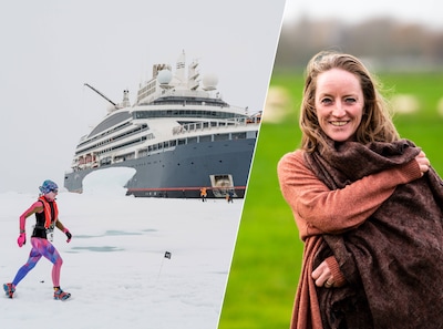 Zelfs op 5300 meter hoogte en bij -20 graden: Saskia loopt ‘bijzondere’ marathons over hele wereld
