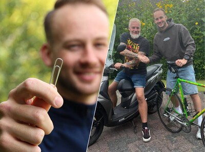 Hoe dan?! Lars (28) uit Enschede ruilt paperclip voor scooter