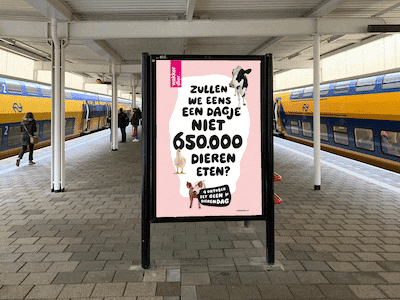 NS weert Dierendag-campagne omdat boodschap ‘te controversieel’ is, Wakker Dier stapt naar de rechter