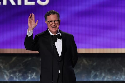 Hollywood loopt uit voor laatste The Late Show van Stephen Colbert: ‘Late night zal niet hetzelfde zijn zonder jou’