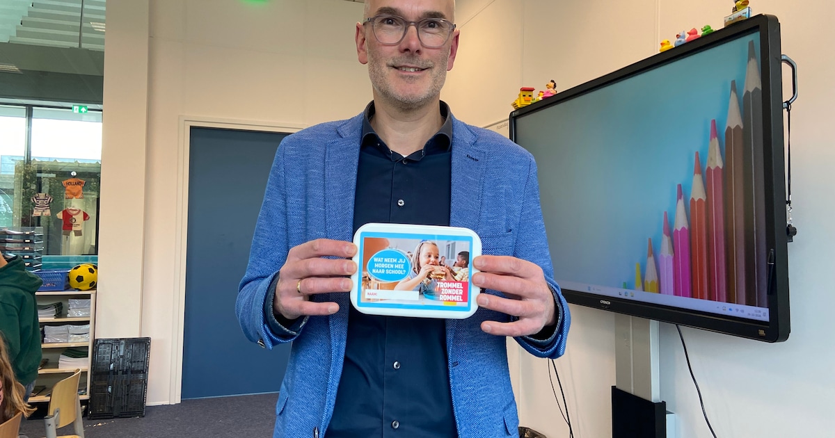 Leerlingen IKC De Triangel in Aalten starten campagneweek met gezonde lunch