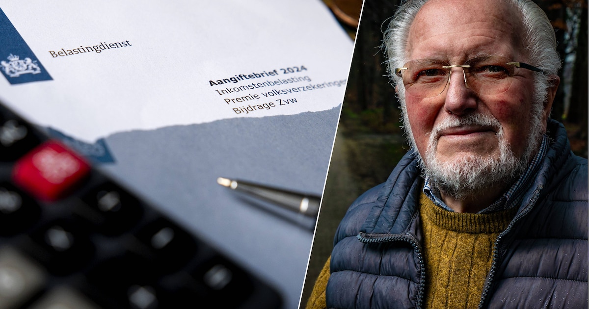 Piet (84) won na jaren strijd zijn recht op 5000 euro terug, toch vraagt de Belastingdienst hem om n