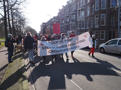 Camera gaat verkeer op Catharijnesingel in Utrecht volgen in aanloop naar afsluiting