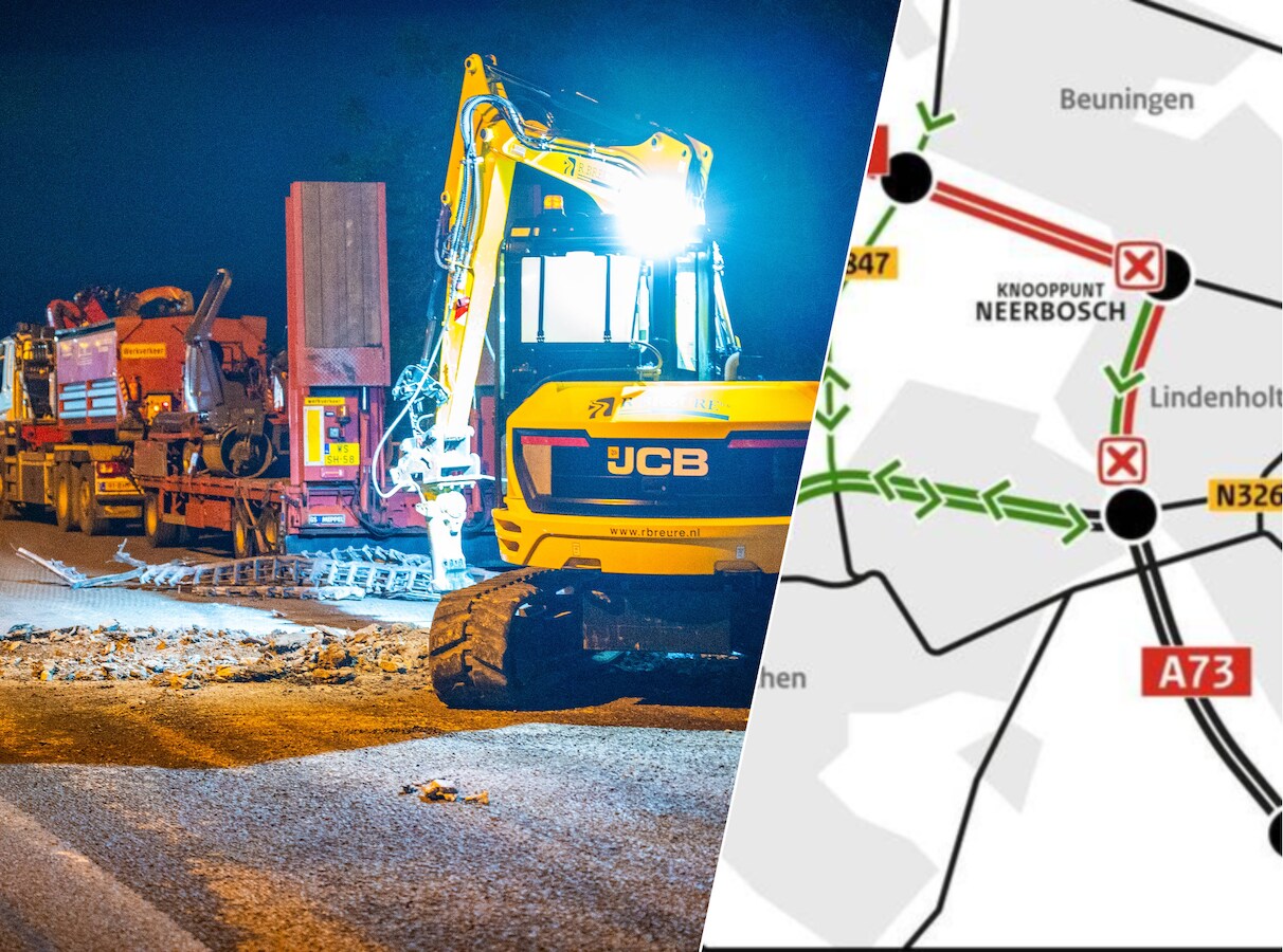 A73 tussen knooppunt Ewijk en Wijchen komende maanden aangepakt: zo ...