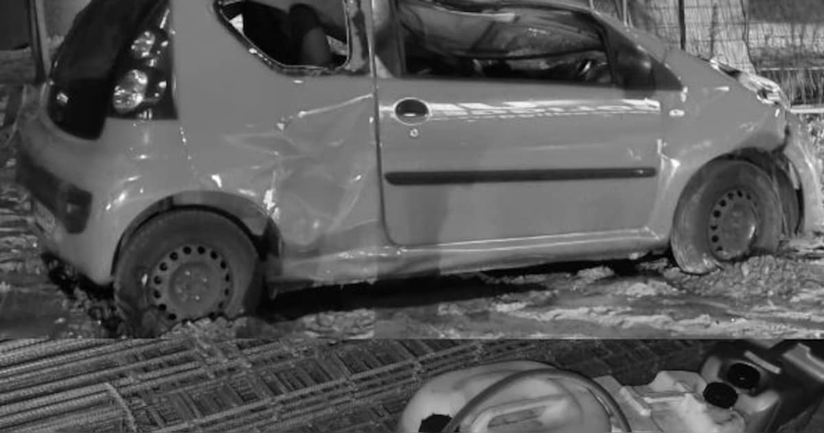 Brandstofdieven op heterdaad betrapt in Ede; auto van boeven vernield