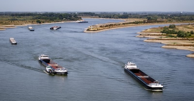 Waterstand in de rivieren gaat weer omlaag, ondanks de vele regen