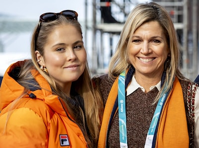 Mijn oog viel deze week op iets bijzonders in prinses Amalia’s oor