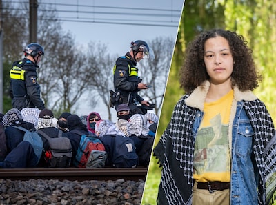 Activiste Nora (22) bezette de Betuweroute: ‘Iemand moet het doen’