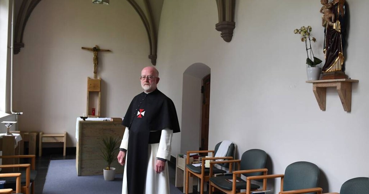 Tijd voor reflectie tijdens stiltedag in het klooster van Sint Agatha