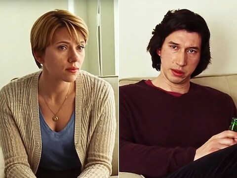 Ruzie tussen Scarlett Johansson en Adam Driver in Marriage Story gebruikt om wolven af te schrikken