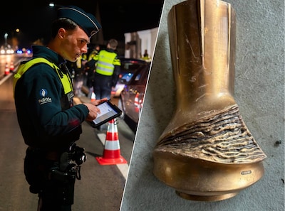 Verbazing bij Nederlandse marechaussee: gestolen urnen mét as in kofferbak van criminelen gevonden