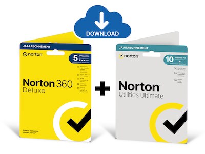 Norton 360 Deluxe incl. gratis Norton Utilities Ultimate