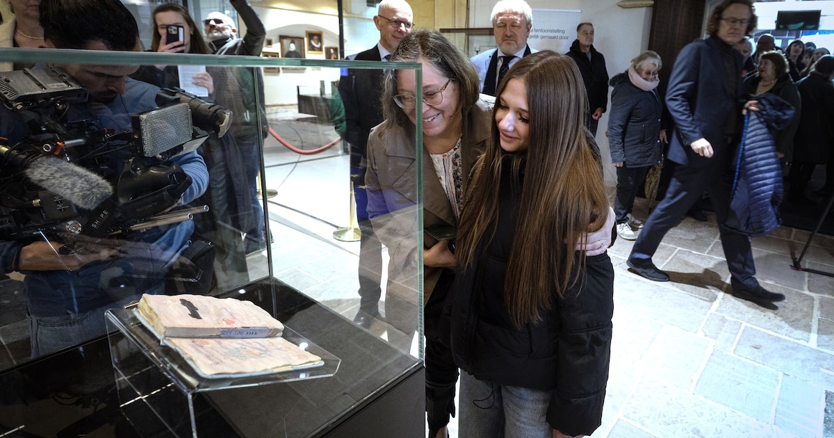 Oorlogsmeisje Polina (12) blijkt tóch te leven en krijgt na jaren haar dagboek terug in Groenlo: ‘He